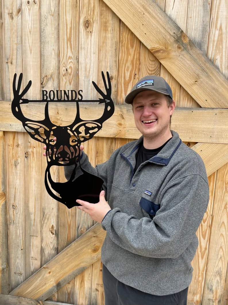 Personalized Deer Signs For The Hunter